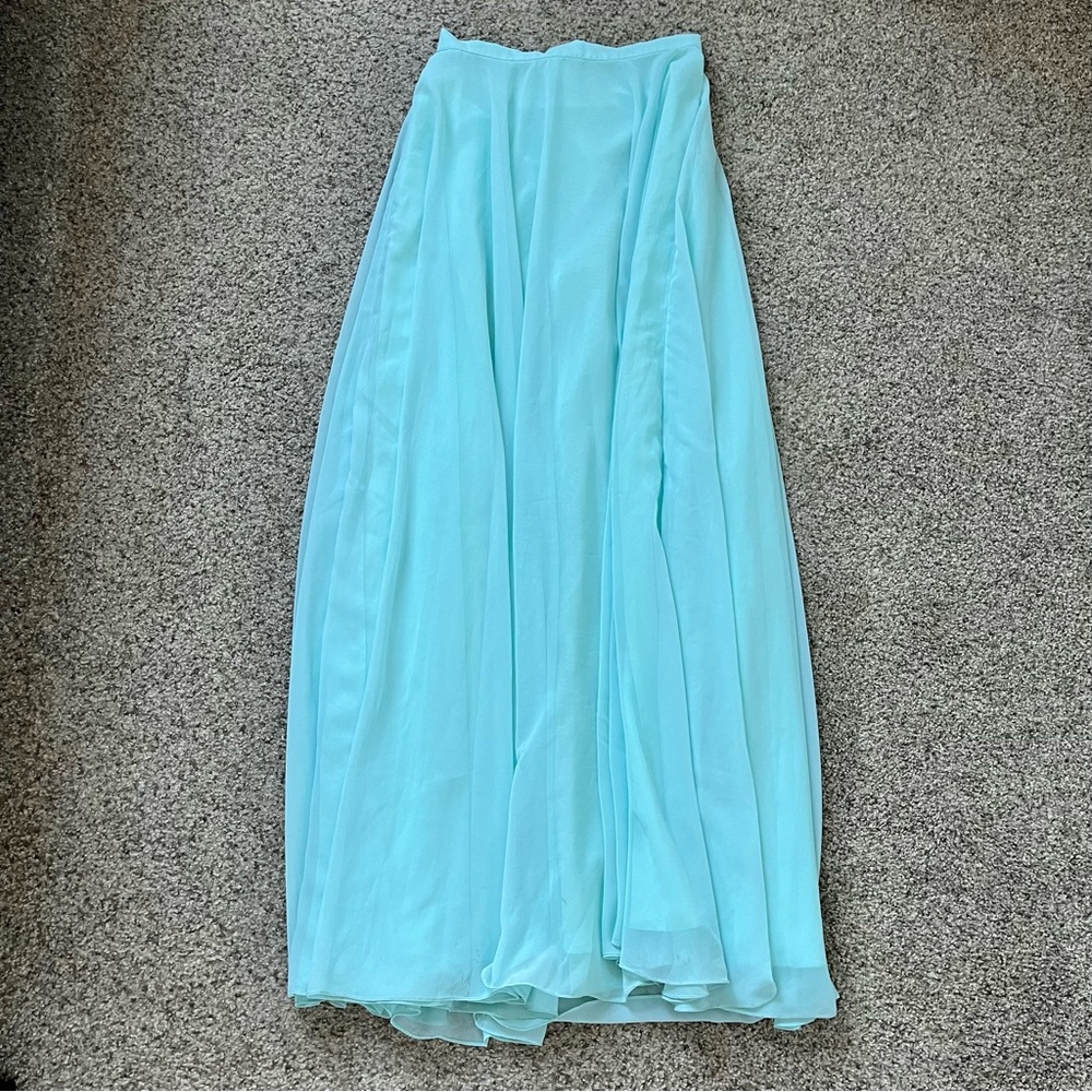 W’s Tulle & Chantilly High-Rise Maxi Skirt, 2